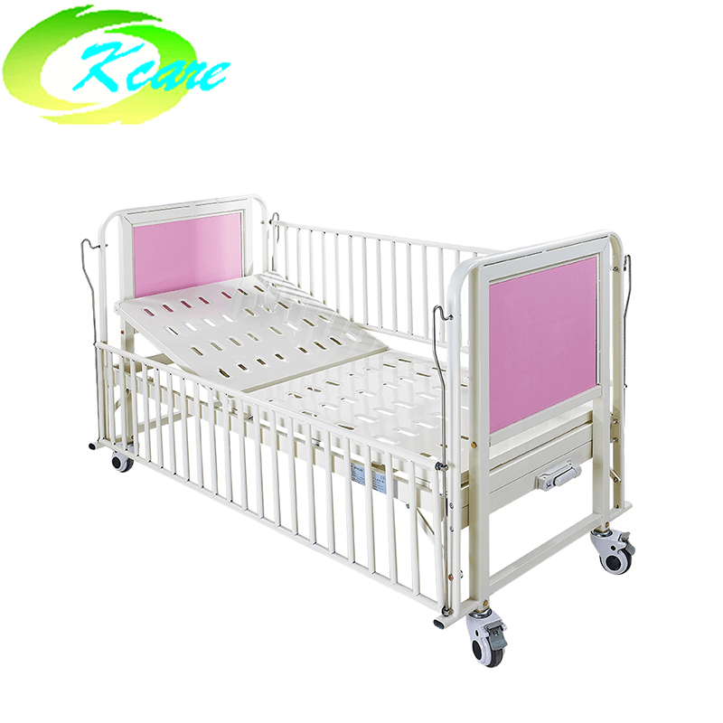 Manual One-Crank Hospital children bed with backrest function KS-915