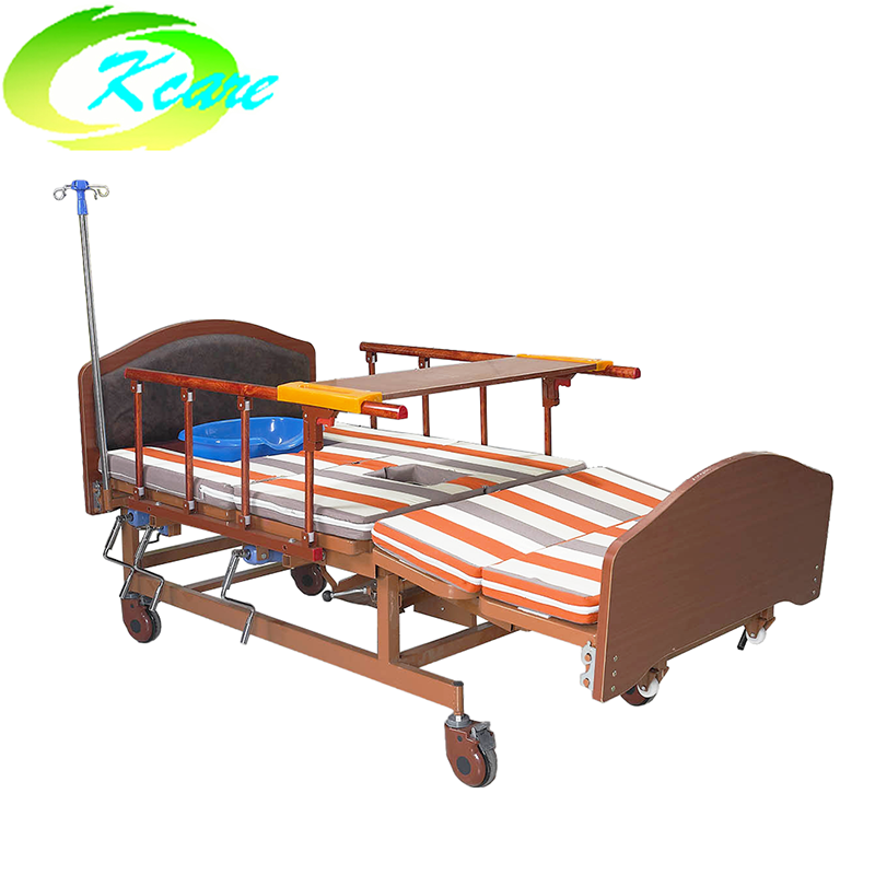 Multi-Function Manual Hospital Nursing Bed for Elderly KS-S402fs
