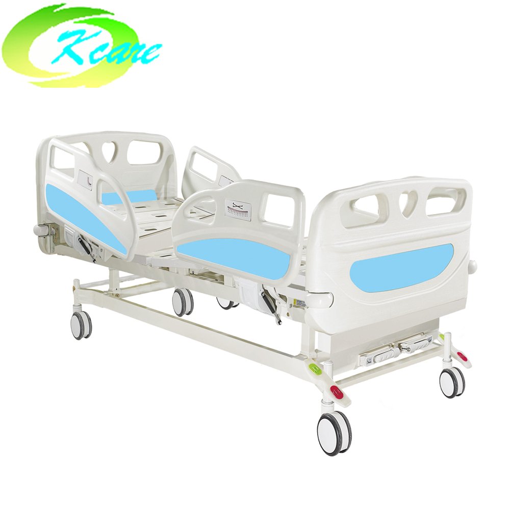 Medical 2 Functions Manual Hospital Bed with PP Side Rail  KS-S208yh