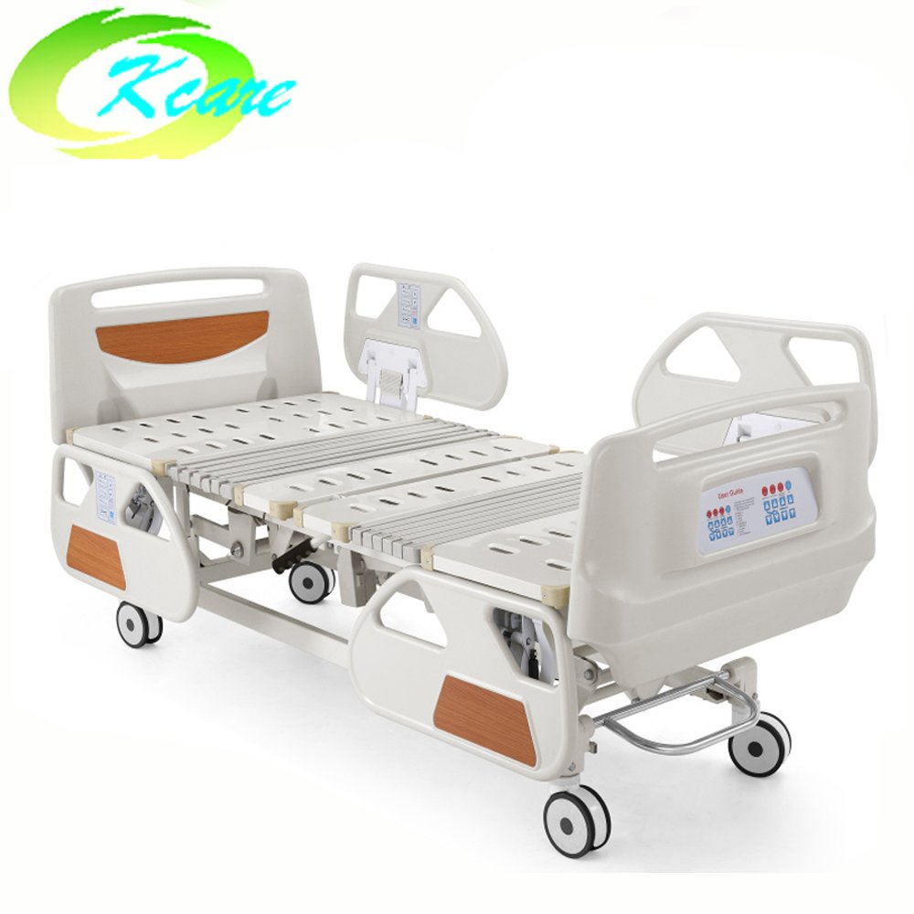 Deluxe Five Functions Electric ICU Hospital Bed With Cpr KS-838a