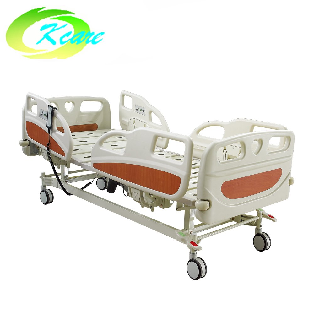 ABS Two Functions Electric Medical Hospital Bed with PP Side Rail GS-818(a)