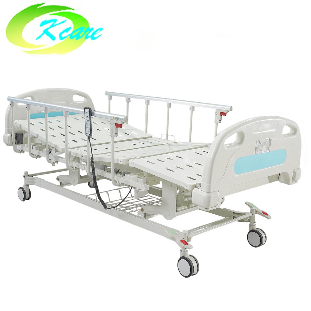 Electric 5 Functions Hospital Bed with Side Brake Castor GS-858(C)