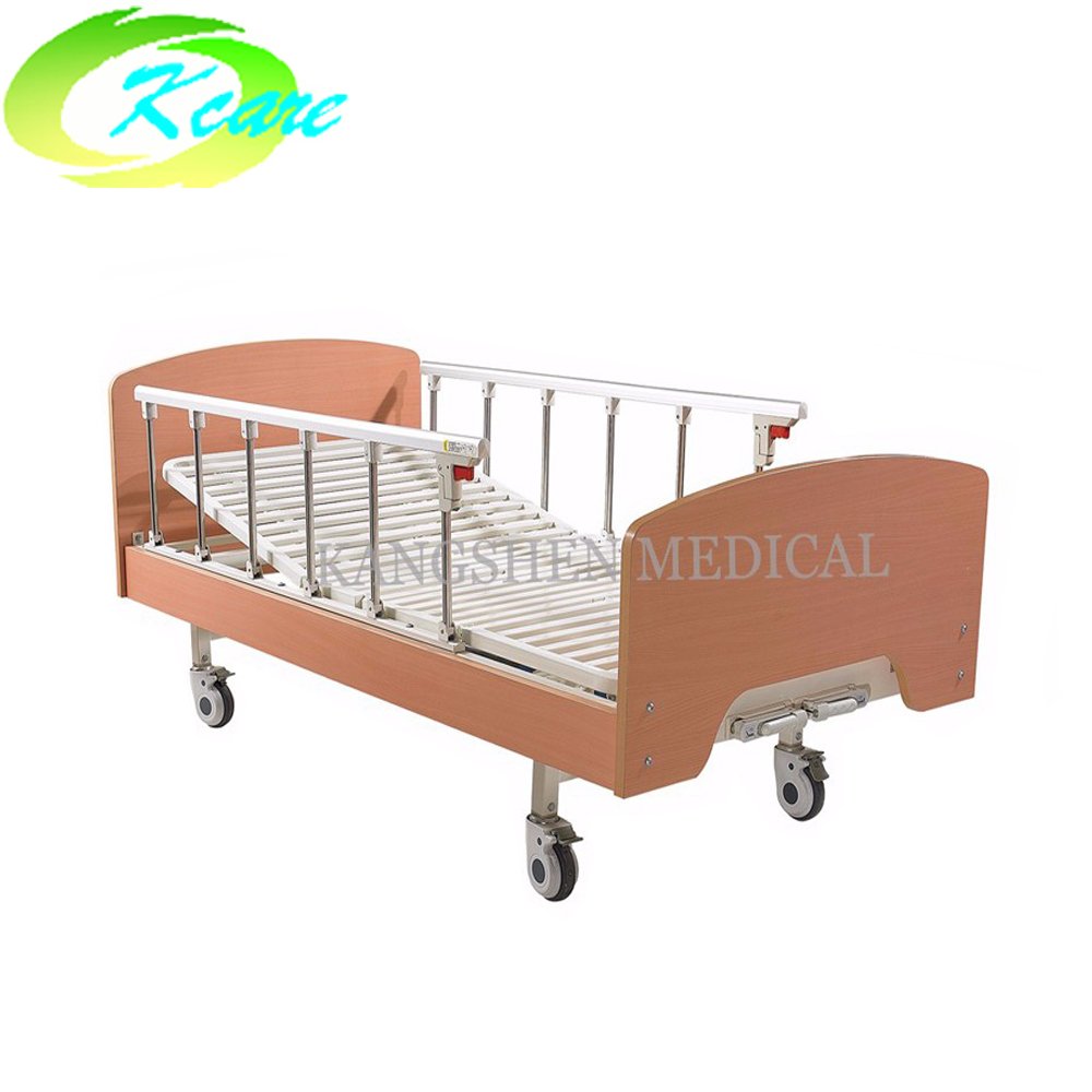 Best two-function manual home hospital bed for elderly KS-342-2