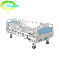 ABS  three cranks manual medical hospital rolling care bed for sale KS-1033