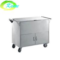 Stainless steel fully enclosed hospital transport cart KS-B33
