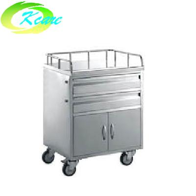 Stainless steel hospital treatment medicine cart KS-B23