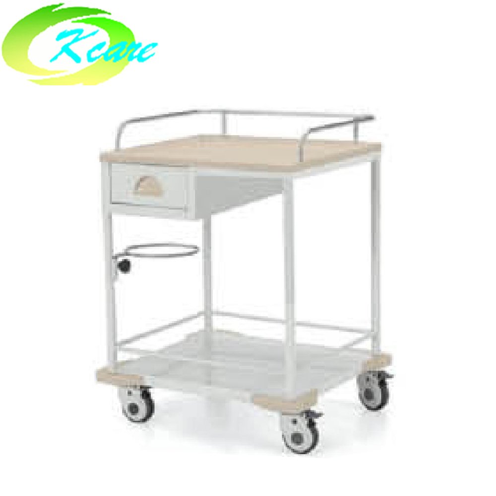 Steel single drawer hospital treatment trolley KS-B13a