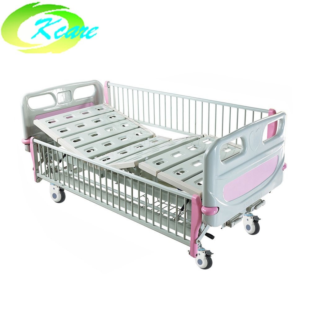 deluxe castor manual 2 cranks hospital children bed ks s201et